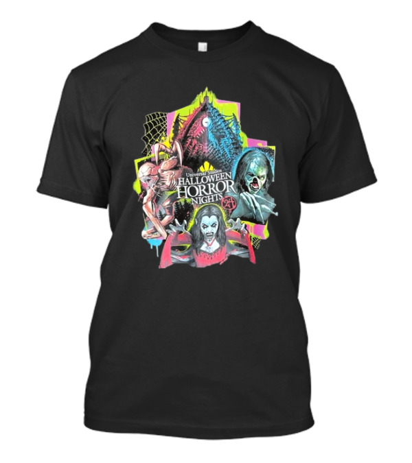 Universal Studios Halloween Horror Nights 24 Creature Ensemble T-Shirt