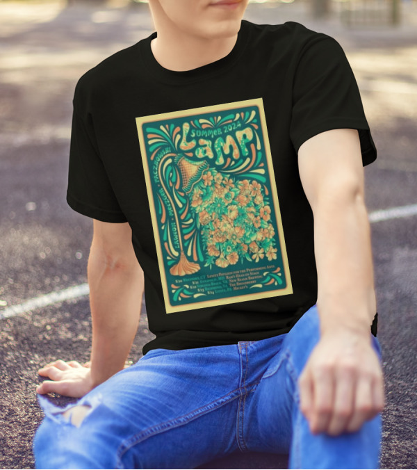 Summer 2024 Lamp, Lawton, Metzger, Paczkowski Tour Dates And Locations T-Shirt