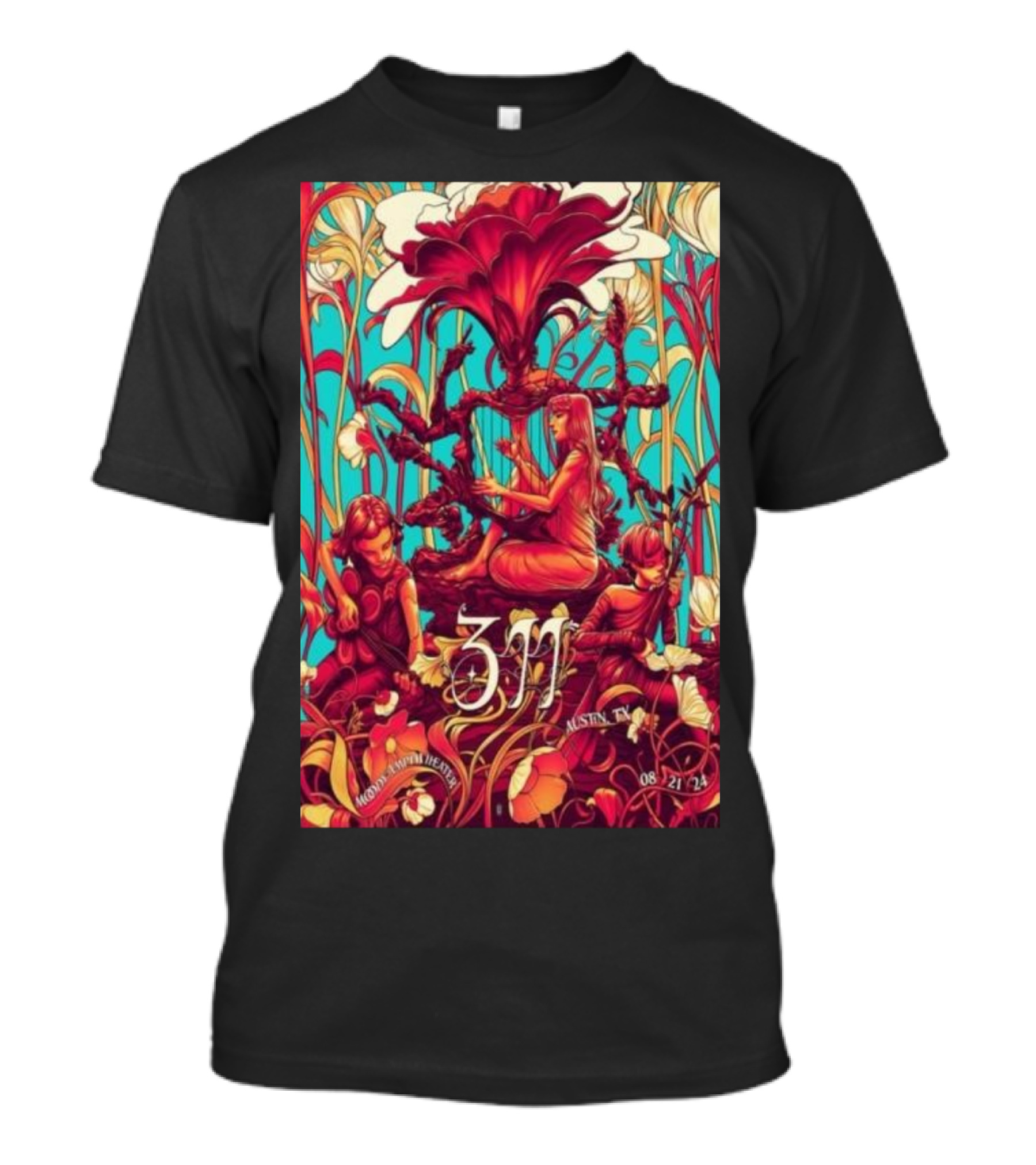 311 Austin TX Aug 21 2024 Music Venue Heritage T-Shirt