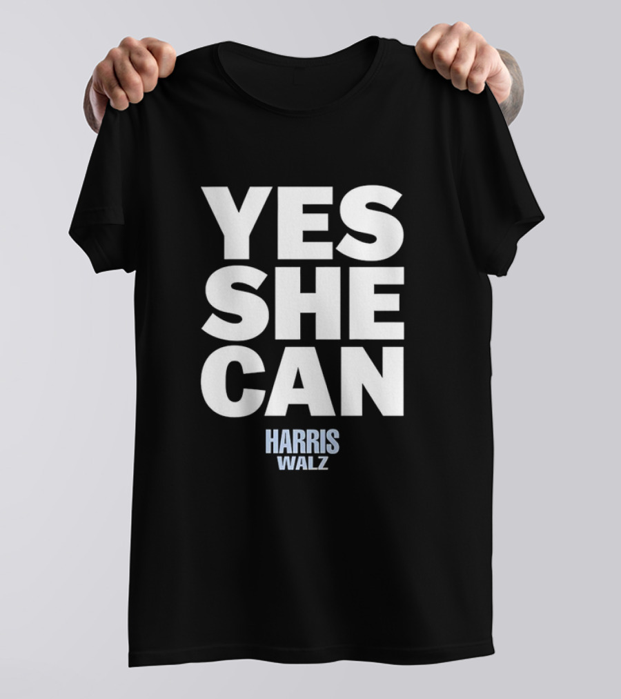 YES SHE CAN HARRIS WALZ T-Shirt