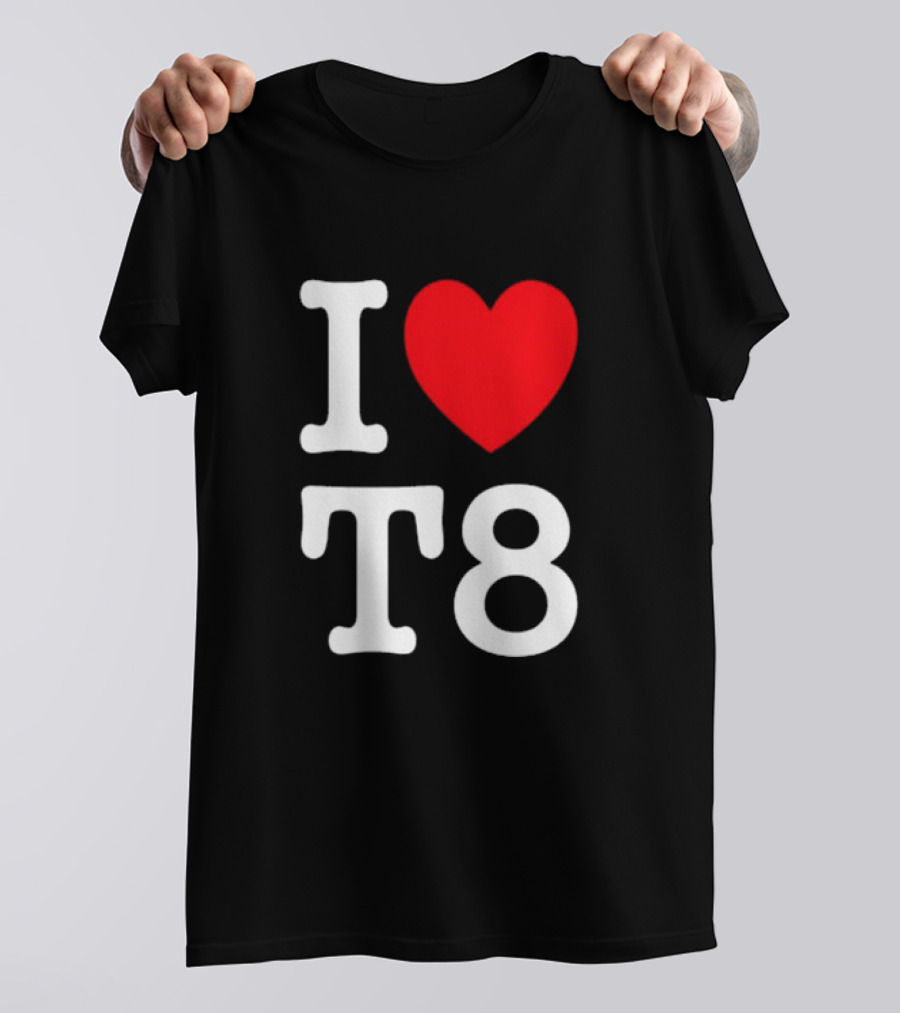 I Love T8 Baby’s First Garden August 22 2024 Heart T-Shirt