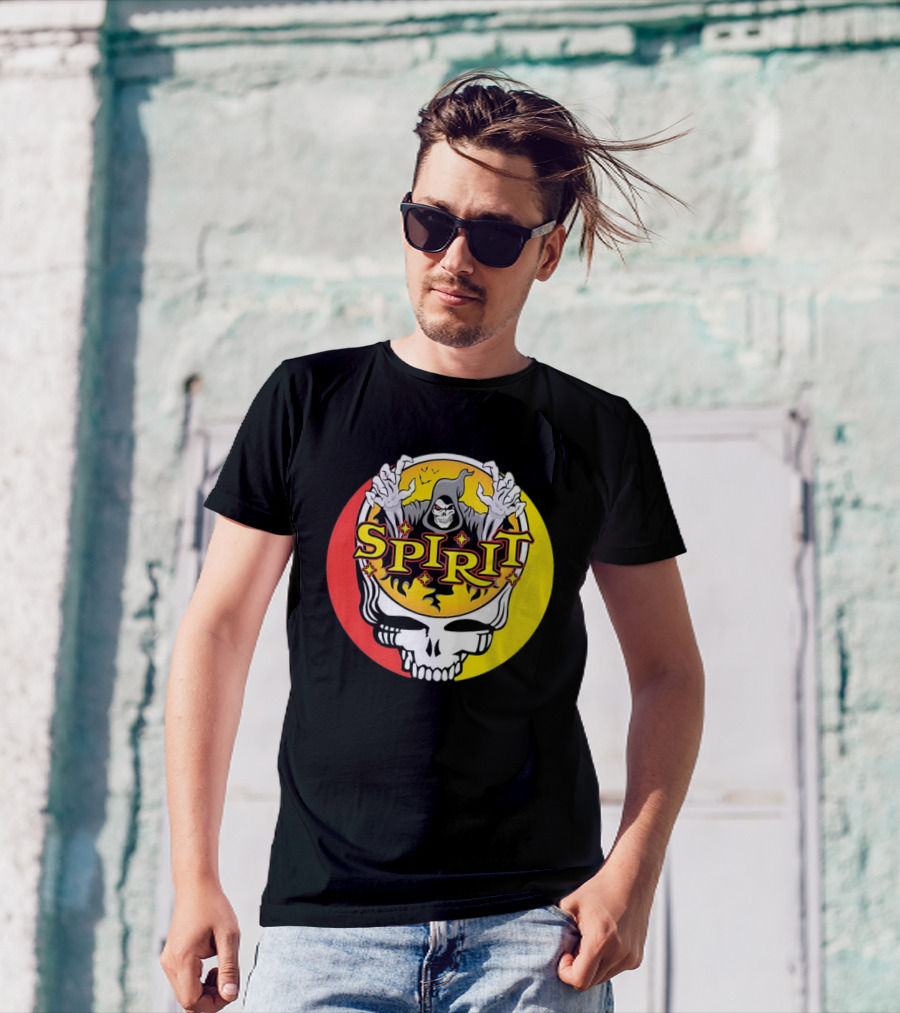 Grateful Dead Skeleton Spirit Halloween T-Shirt