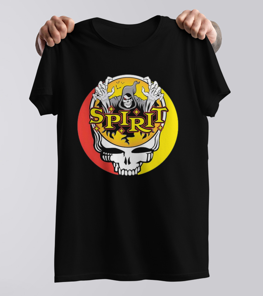 Grateful Dead Skeleton Spirit Halloween T-Shirt