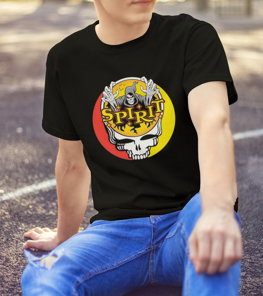 Grateful Dead Skeleton Spirit Halloween T-Shirt