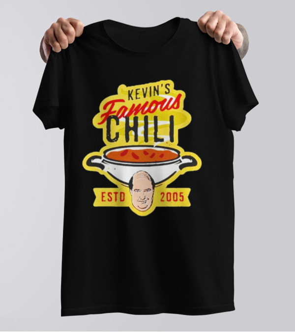 Kevin’s Famous Chili Estd 2005 Michael Wearing Badge T-Shirt