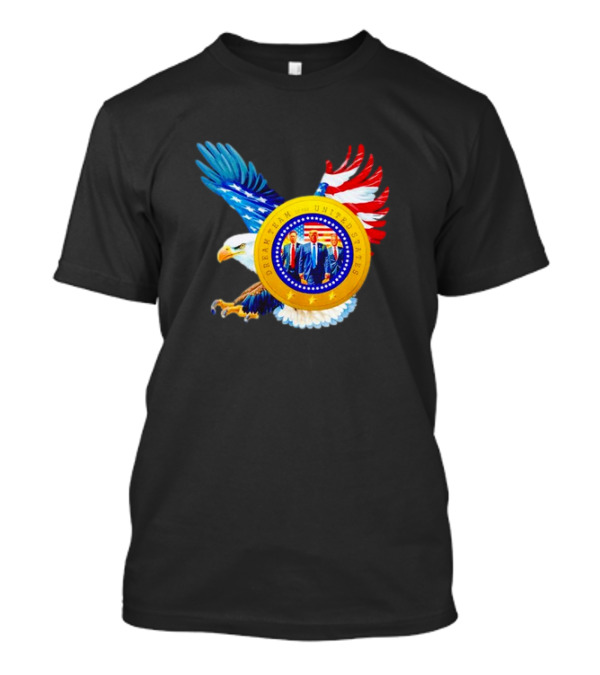 Dream Team United States Trump Musk Kennedy Eagle Emblem T-Shirt
