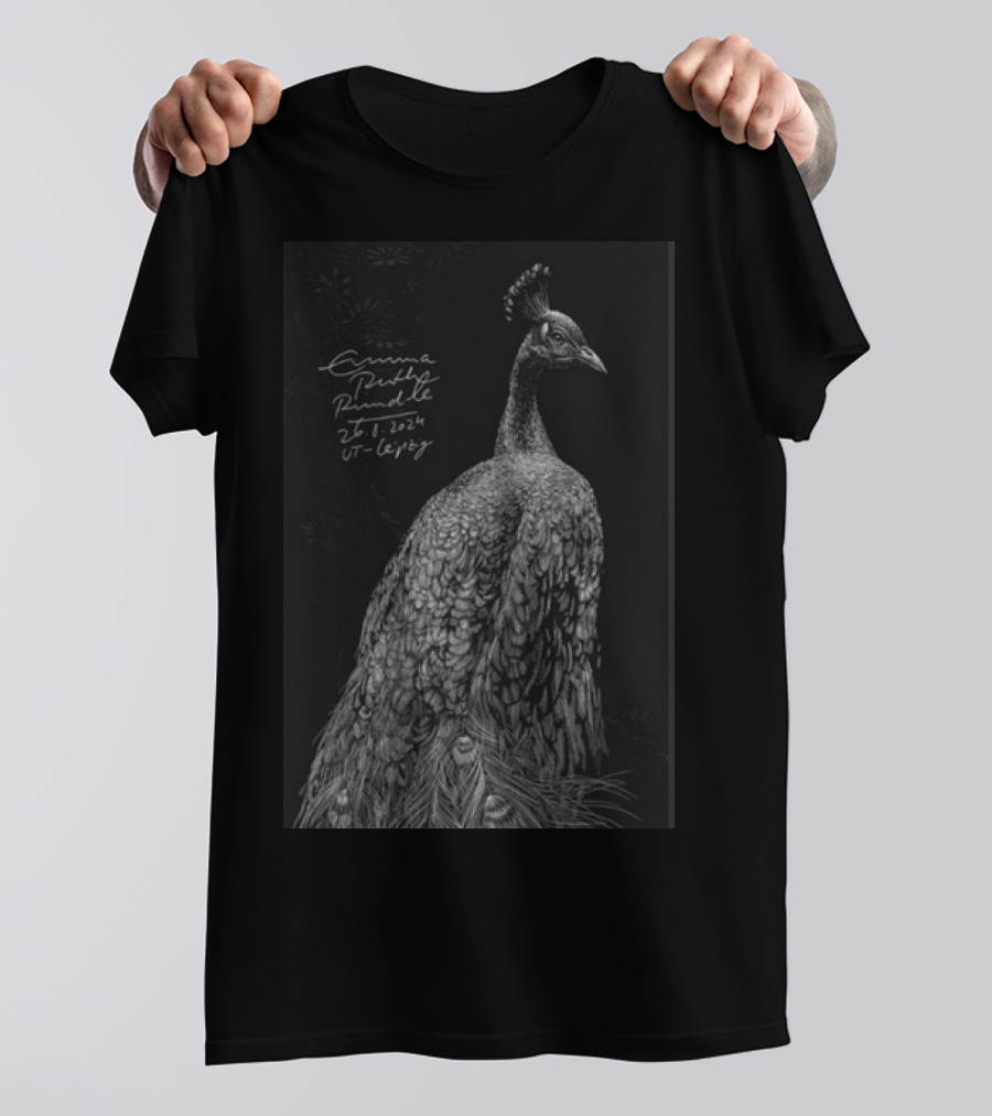 Emma Ruth Rundle UT Connewitz Leipzig Germany August 26 2024 Peacock T-Shirt