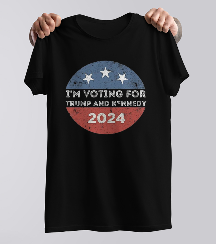 I'm Voting For Trump And Kennedy Vintage T-Shirt