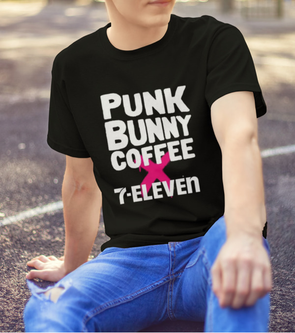 7-Eleven Punk Bunny Coffee X Anniversary Blend T-Shirt
