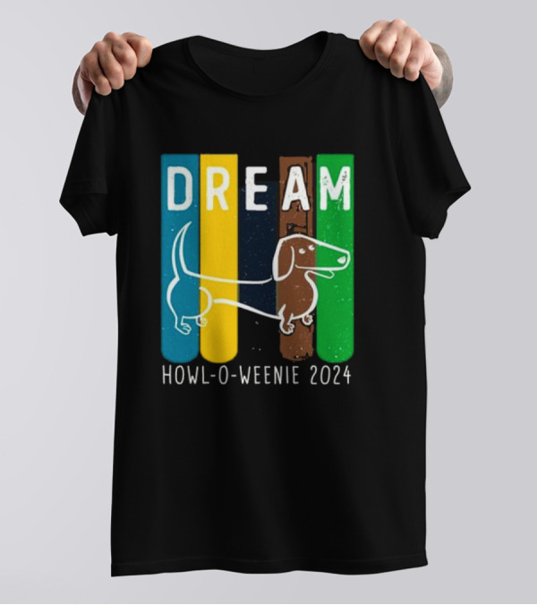 DREAM Howl-O-Weenie 2024 Dachshund Rescue Georgia T-Shirt