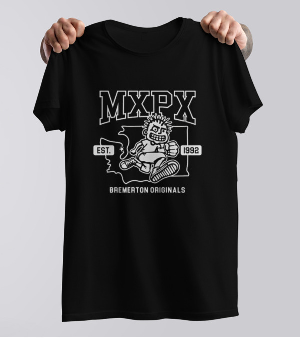 Mxpx Est. 1992 Bremerton Originals Washington T-Shirt