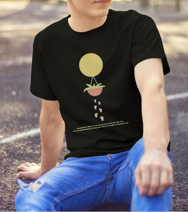 Beautiful Day Shine On Top Heaven Falls Where The Light Is Tracklist Surfaces Music T-Shirt