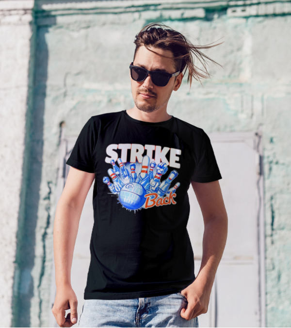 STRIKE Back Bowling And Star Wars Mashup T-Shirt