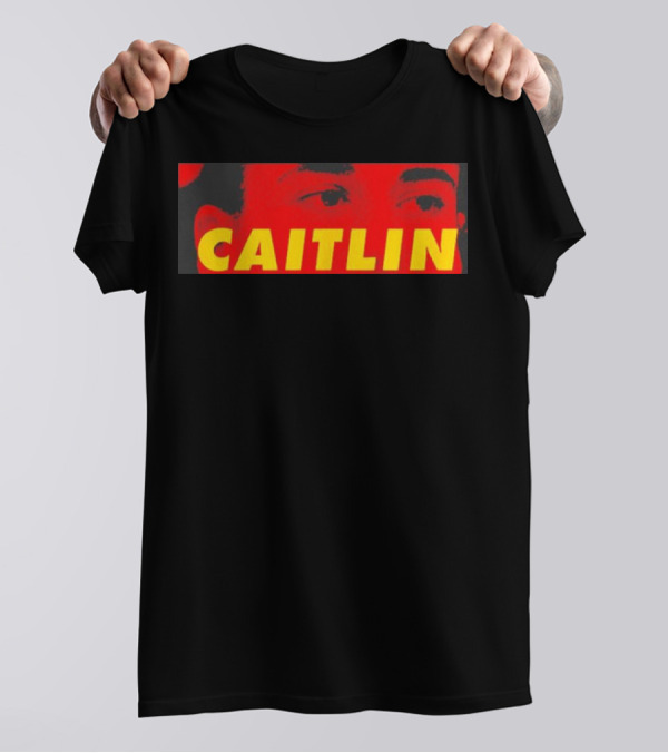 Caitlin Clark Indiana Fever Caitlin Eyes Red Black Yellow T-Shirt