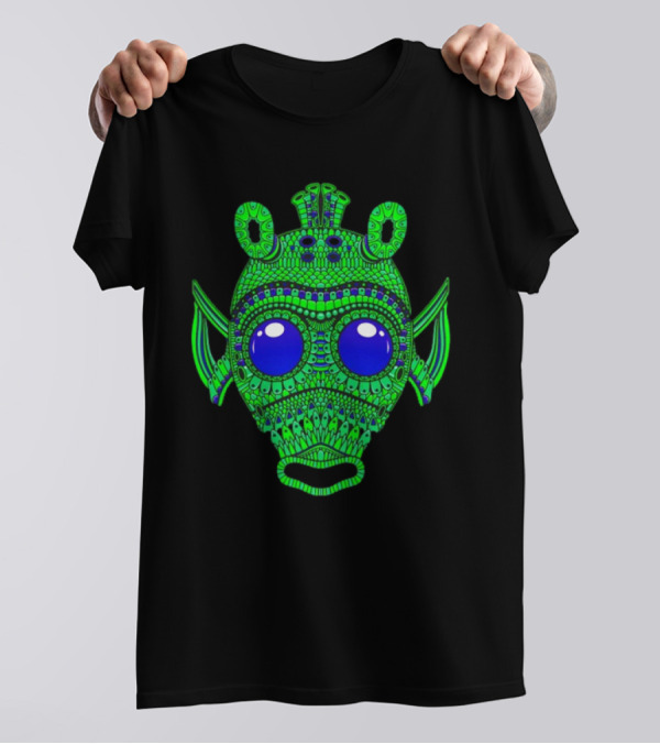 Greedo The Bounty Hunter Alien Mask T-Shirt