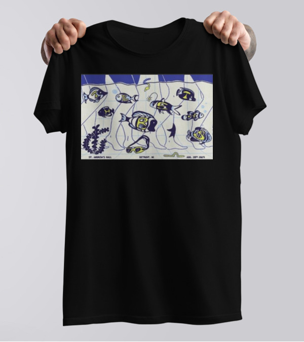 The Beths Concert August 28 2024 St. Andrew's Hall Detroit Michigan Aquarium T-Shirt