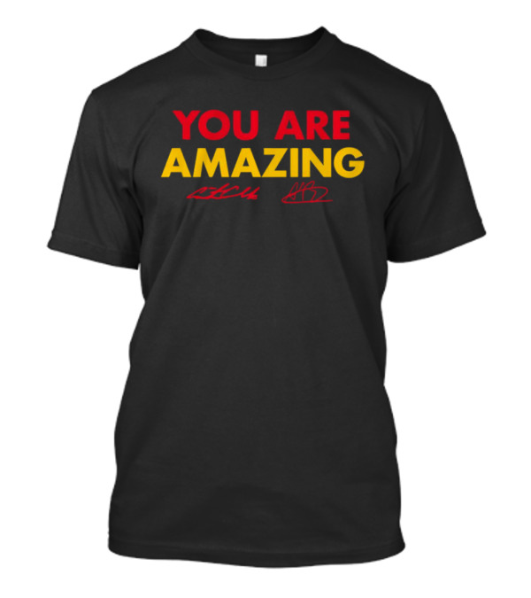YOU ARE AMAZING Caitlin Clarkand Aliyah Boston T-Shirt
