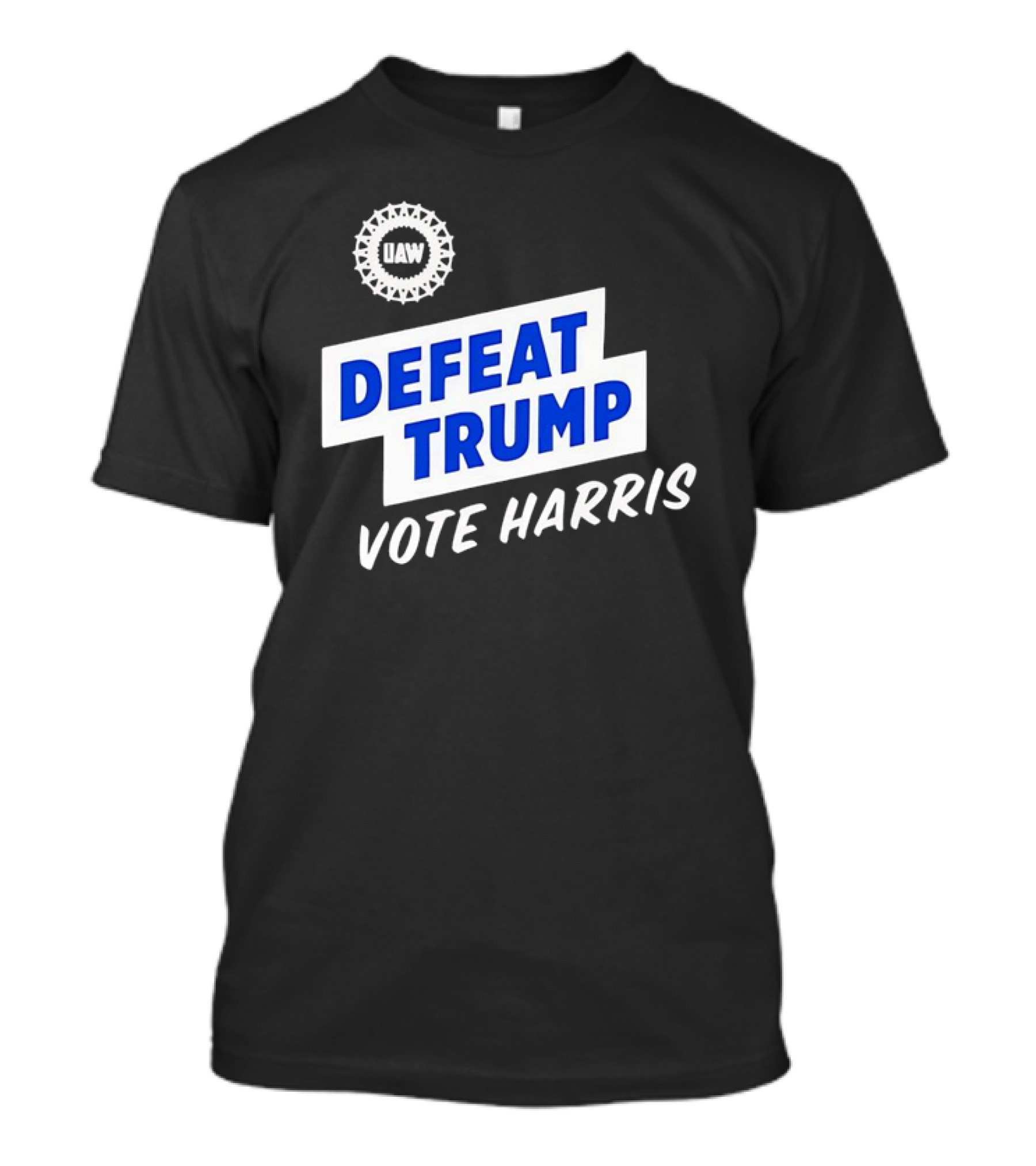 UAW Defeat Trump Vote Harris T-Shirt