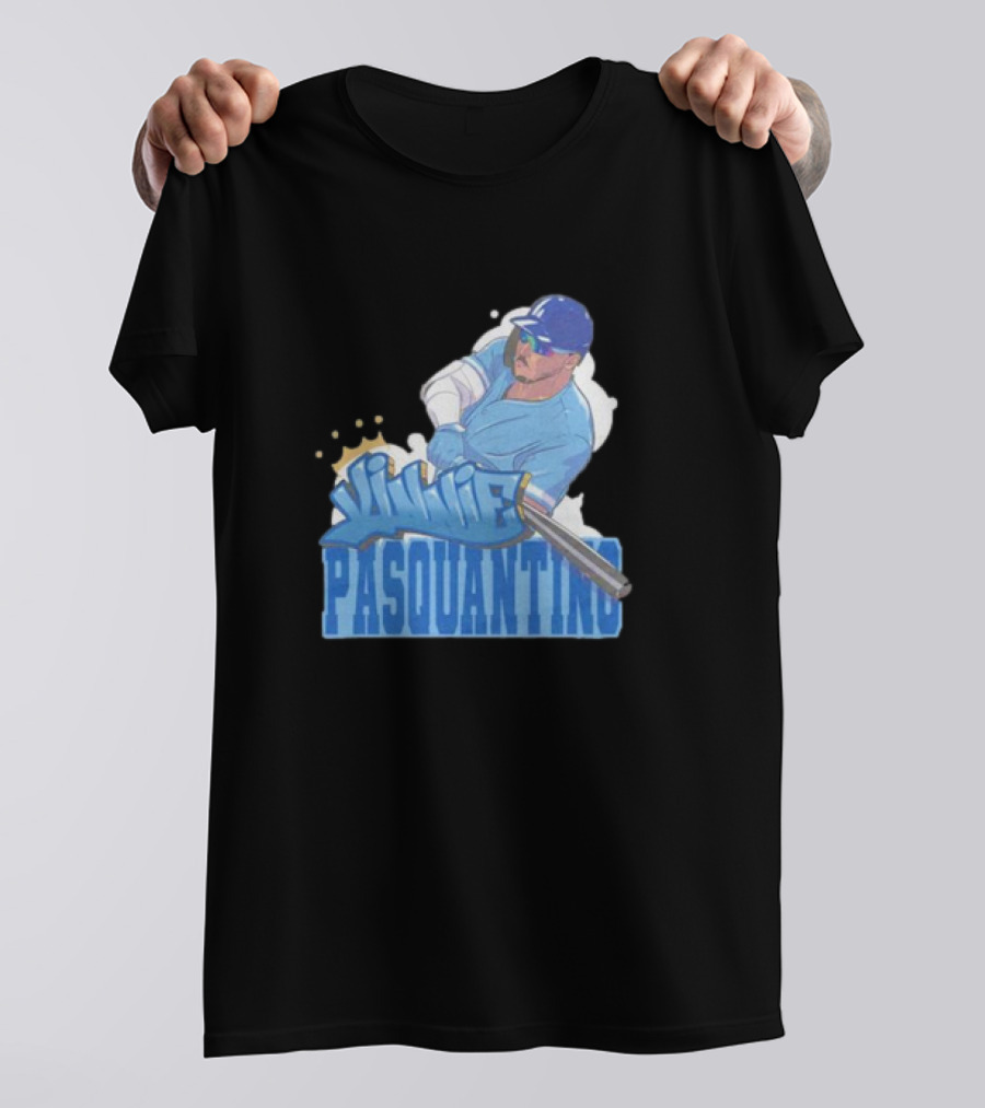 Vinnie Pasquantino Kansas City Royals Player Graffiti T-Shirt