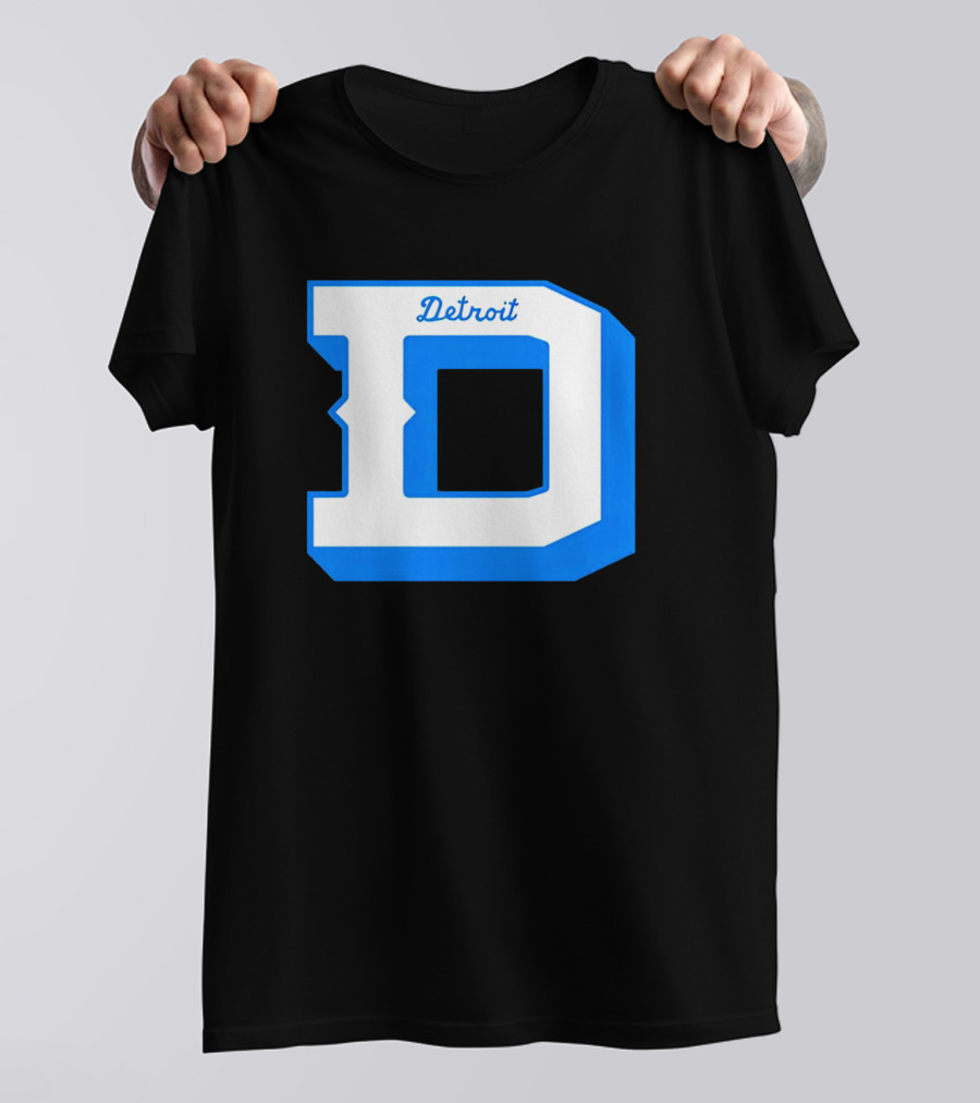 Detroit Lions Football Detroit D T-Shirt