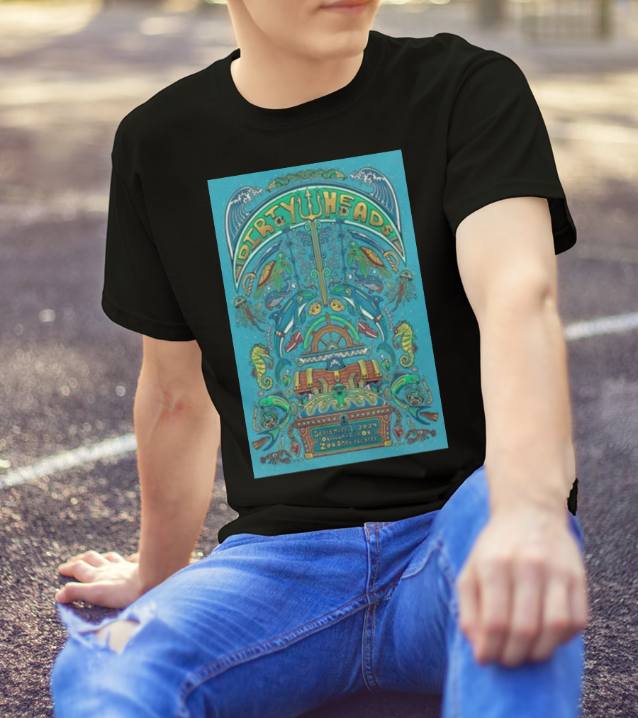 Dirty Heads September 1 2024 Oklahoma City OK Zoo Amphitheatre T-Shirt