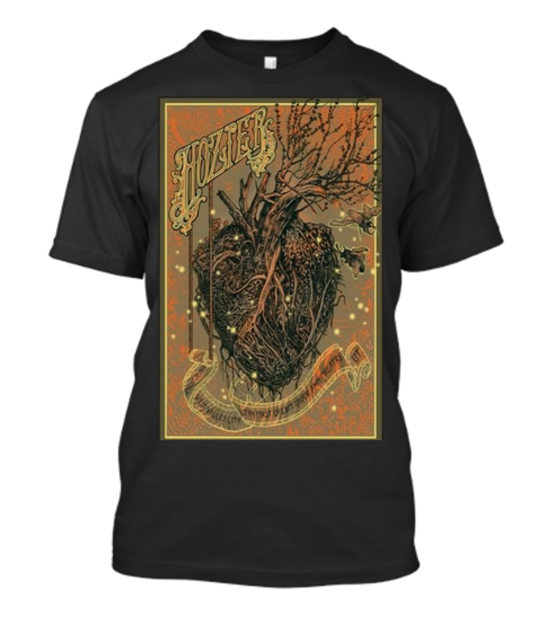 Hozier Aug 31 2024 West Valley City, UT Heart Tree T-Shirt
