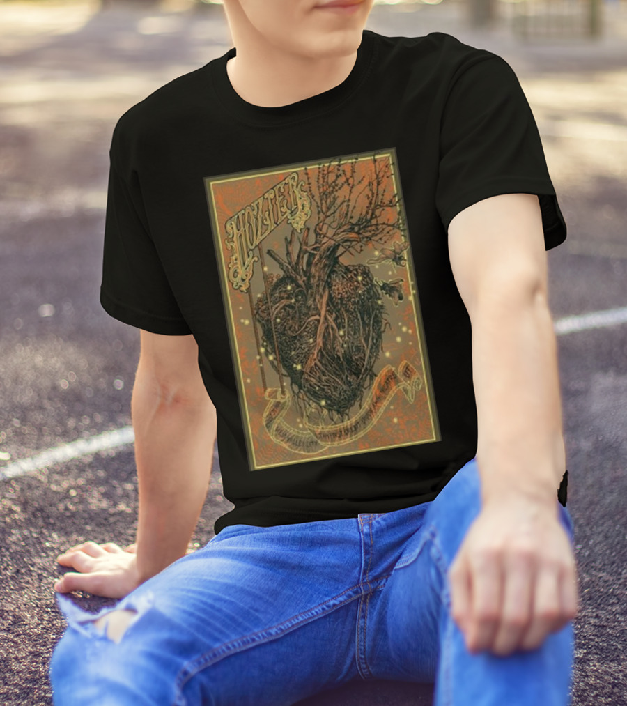 Hozier Aug 31 2024 West Valley City, UT Heart Tree T-Shirt