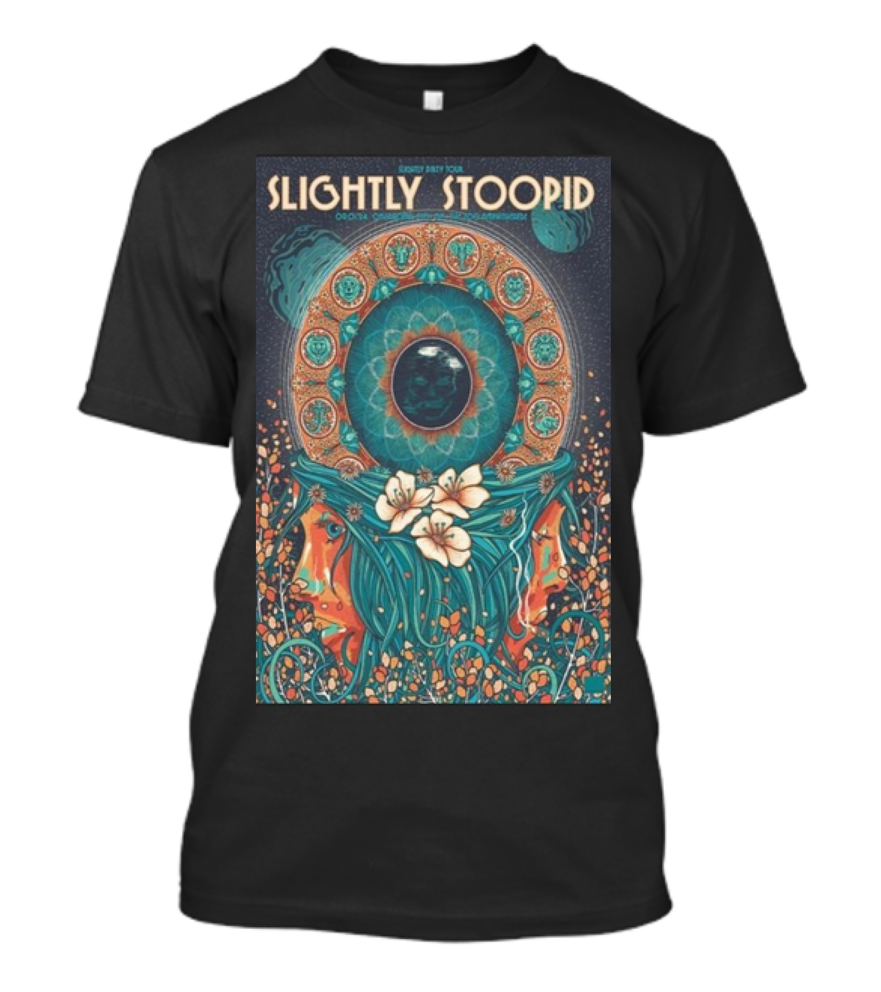 Slightly Stoopid Summer 2024 Tour Oklahoma City Zoo Amphitheatre Poster September 1 T-Shirt