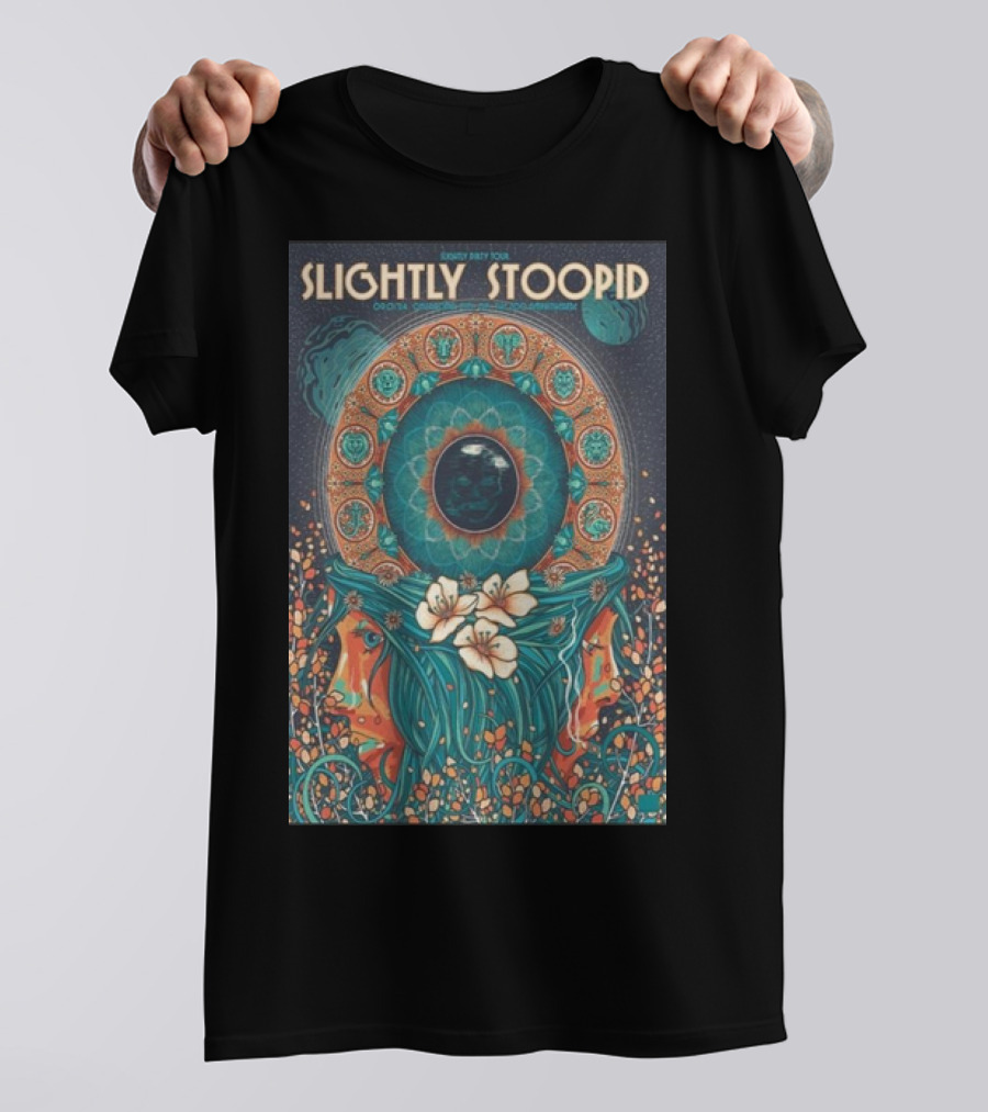 Slightly Stoopid Summer 2024 Tour Oklahoma City Zoo Amphitheatre Poster September 1 T-Shirt