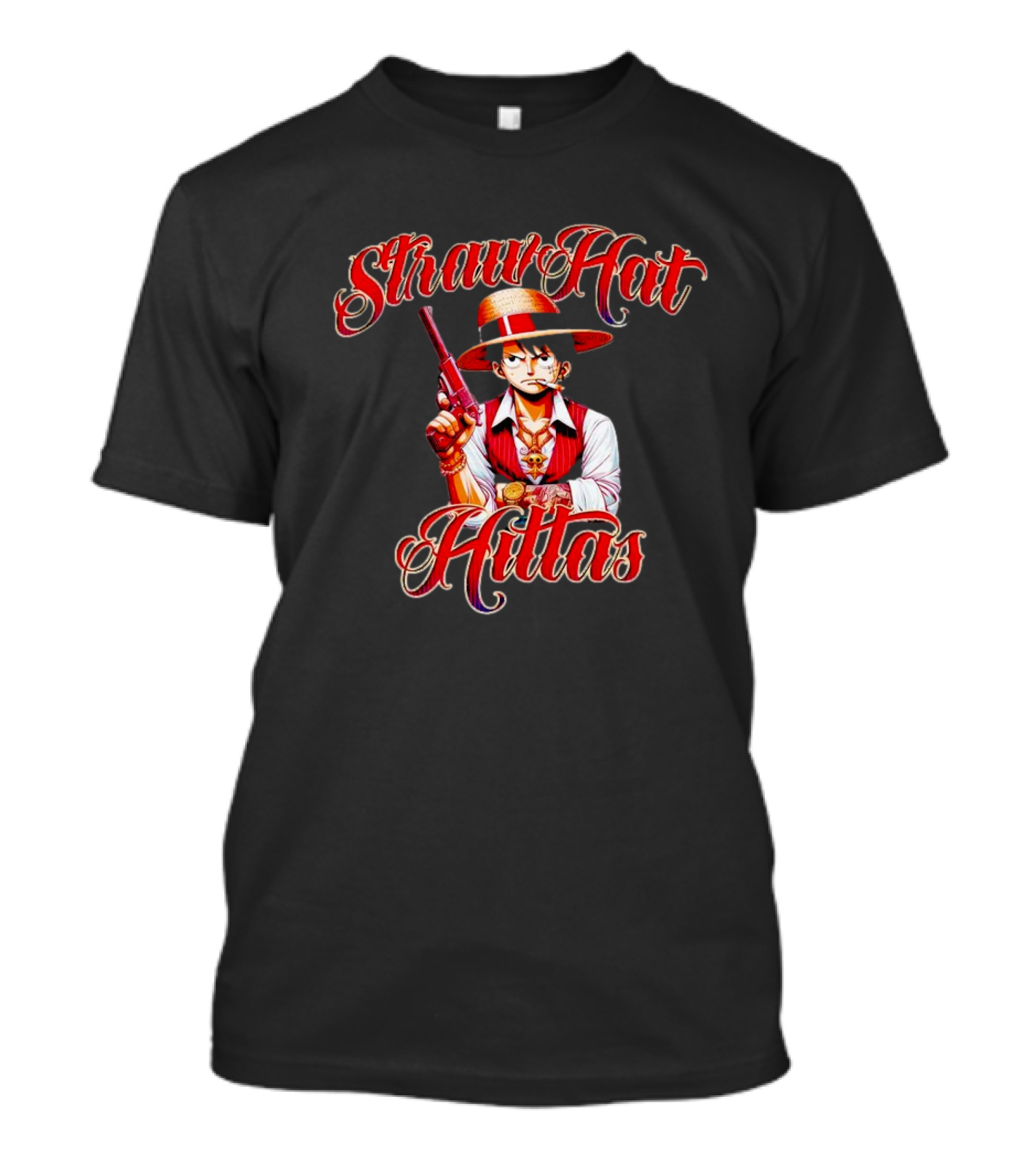 Straw Hat Hittas Rugged Style And Attitude T-Shirt