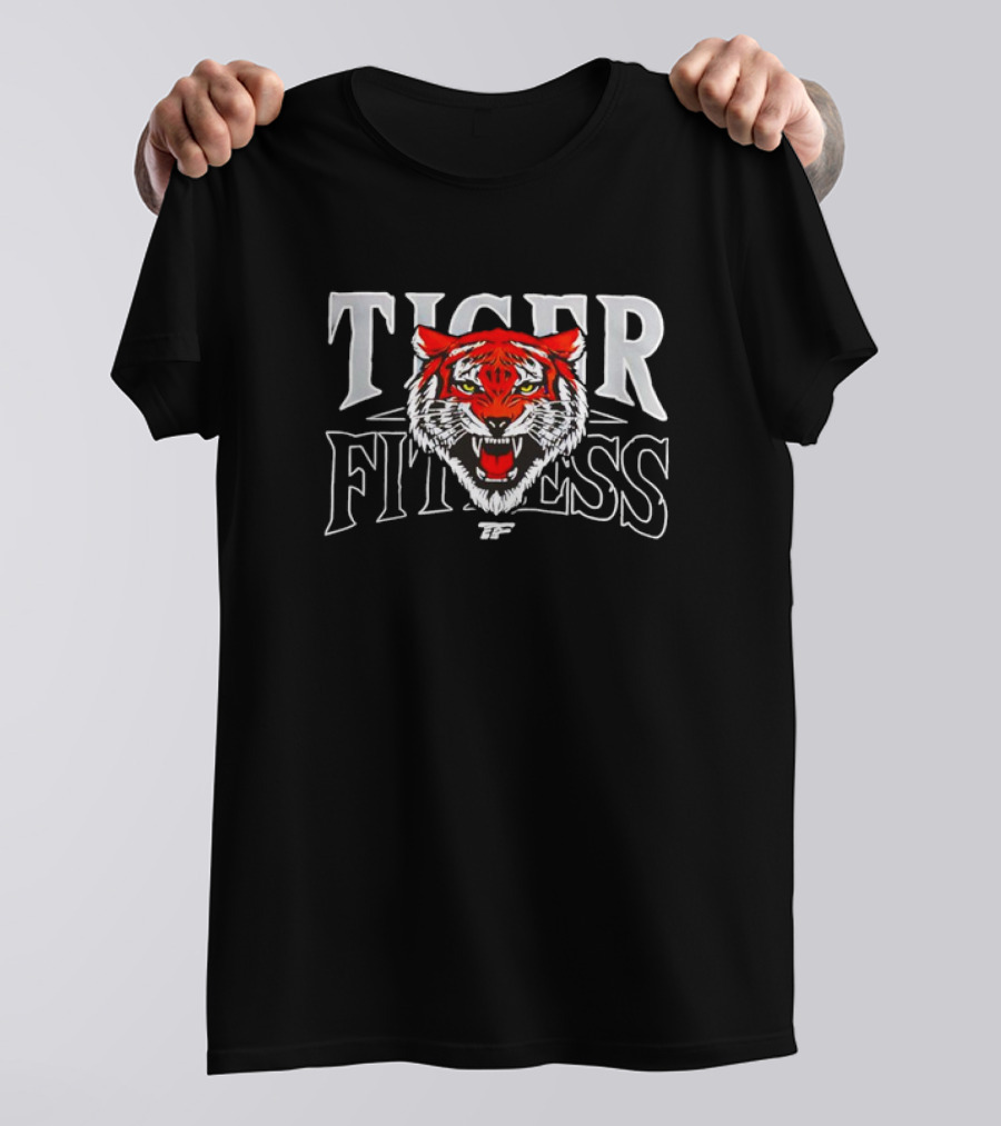 TIGER FITNESS TF Tiger Head T-Shirt