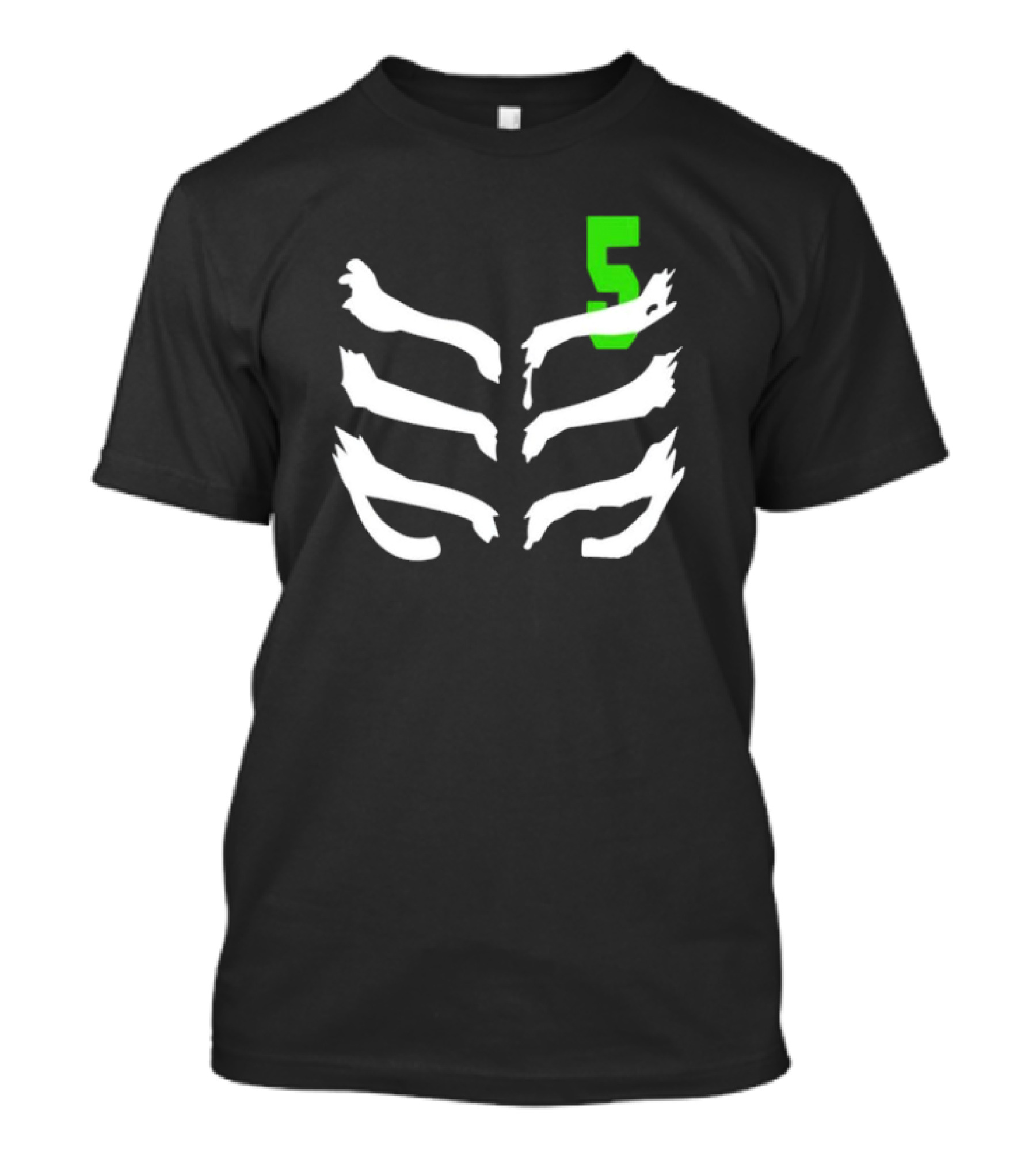 Ninjago Lloyd Garmadon Skeleton Ribcage With Green Ninja 5 T-Shirt