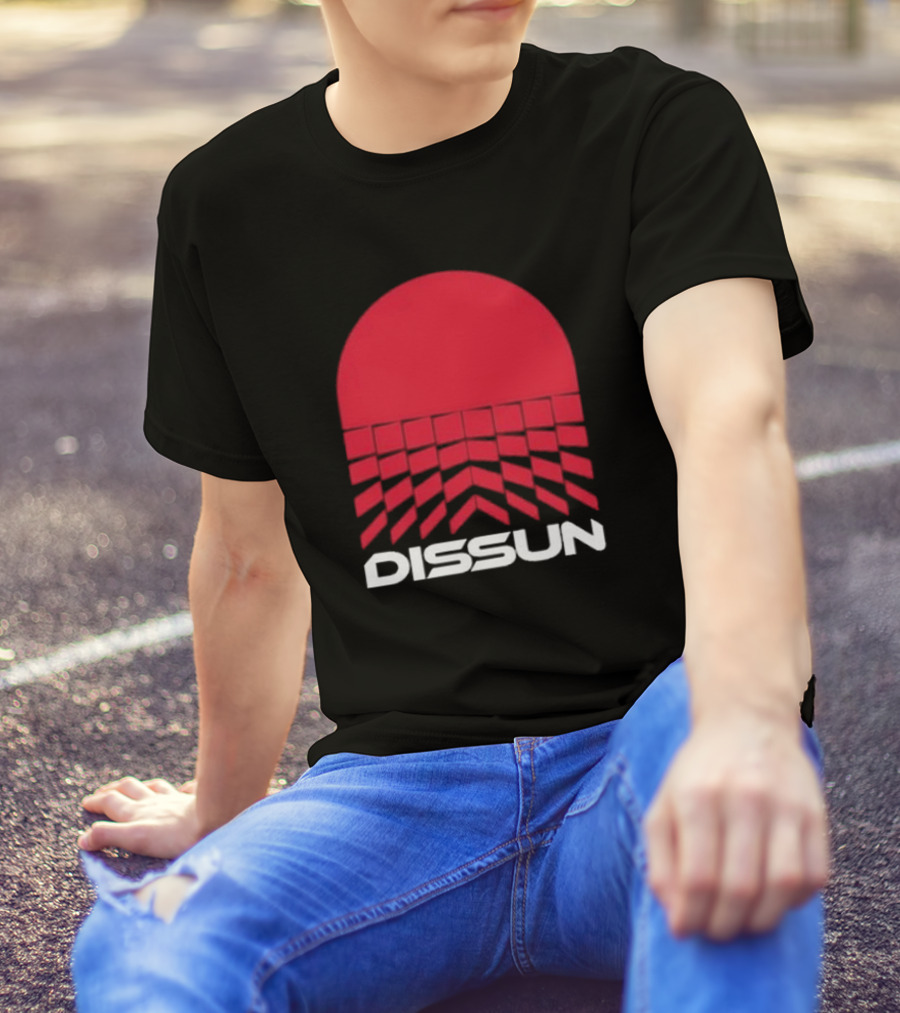 The Finals Dissun Retro Futuristic Red Sun T-Shirt