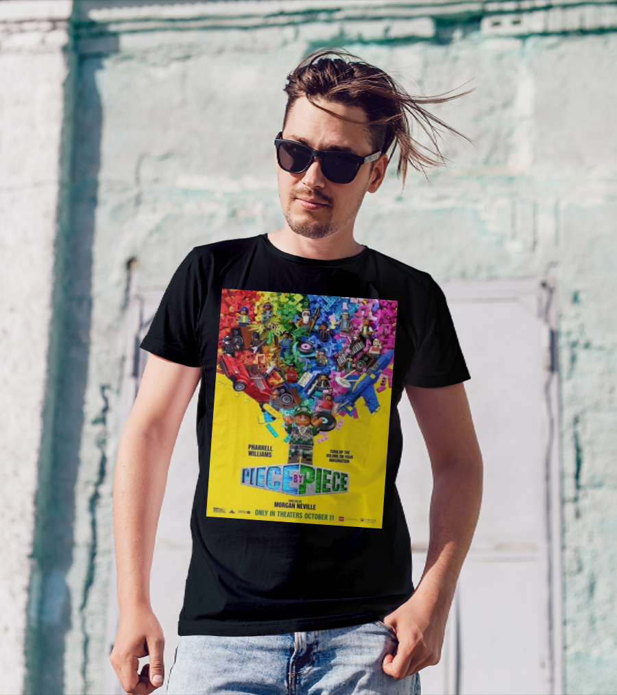 PHARRELL WILLIAMS PIECE BY PIECE TURN UP THE VOLUME OF YOUR IMAGINATION RELEASING IN THEATERS OCTOBER 11 T-Shirt