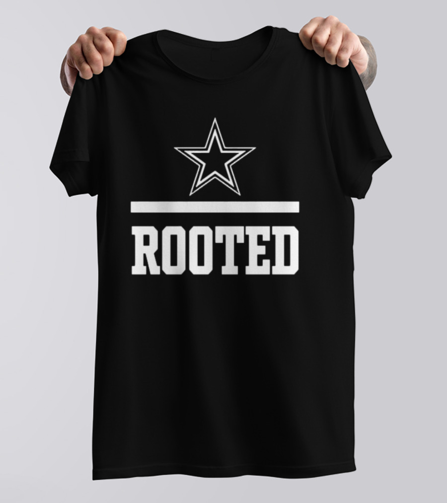 Coach Mike McCarthy Dallas Cowboys Rooted Star T-Shirt