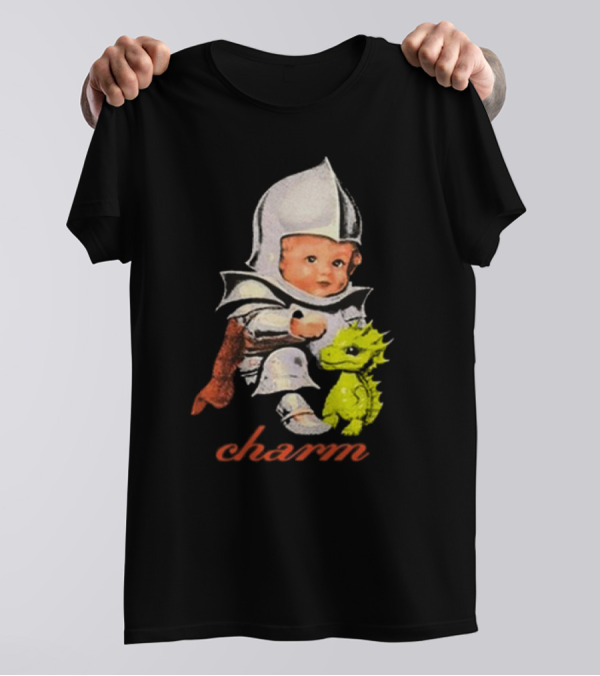 Claire Cottrill Charm Dragon Knight Baby T-Shirt