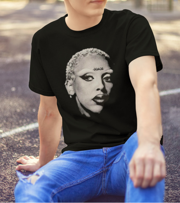 Doja Cat Claude Monochrome T-Shirt