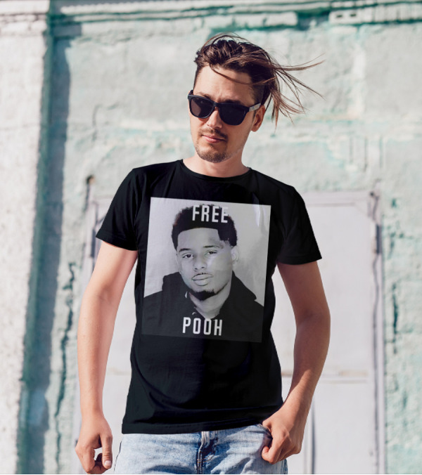 Free Pooh Shiesty American Rapper T-Shirt