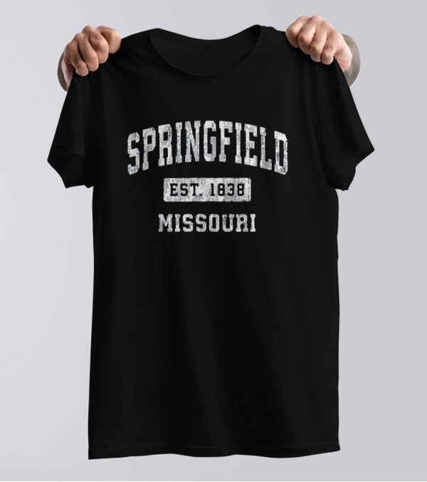 Springfield Missouri Established 1838 T-Shirt