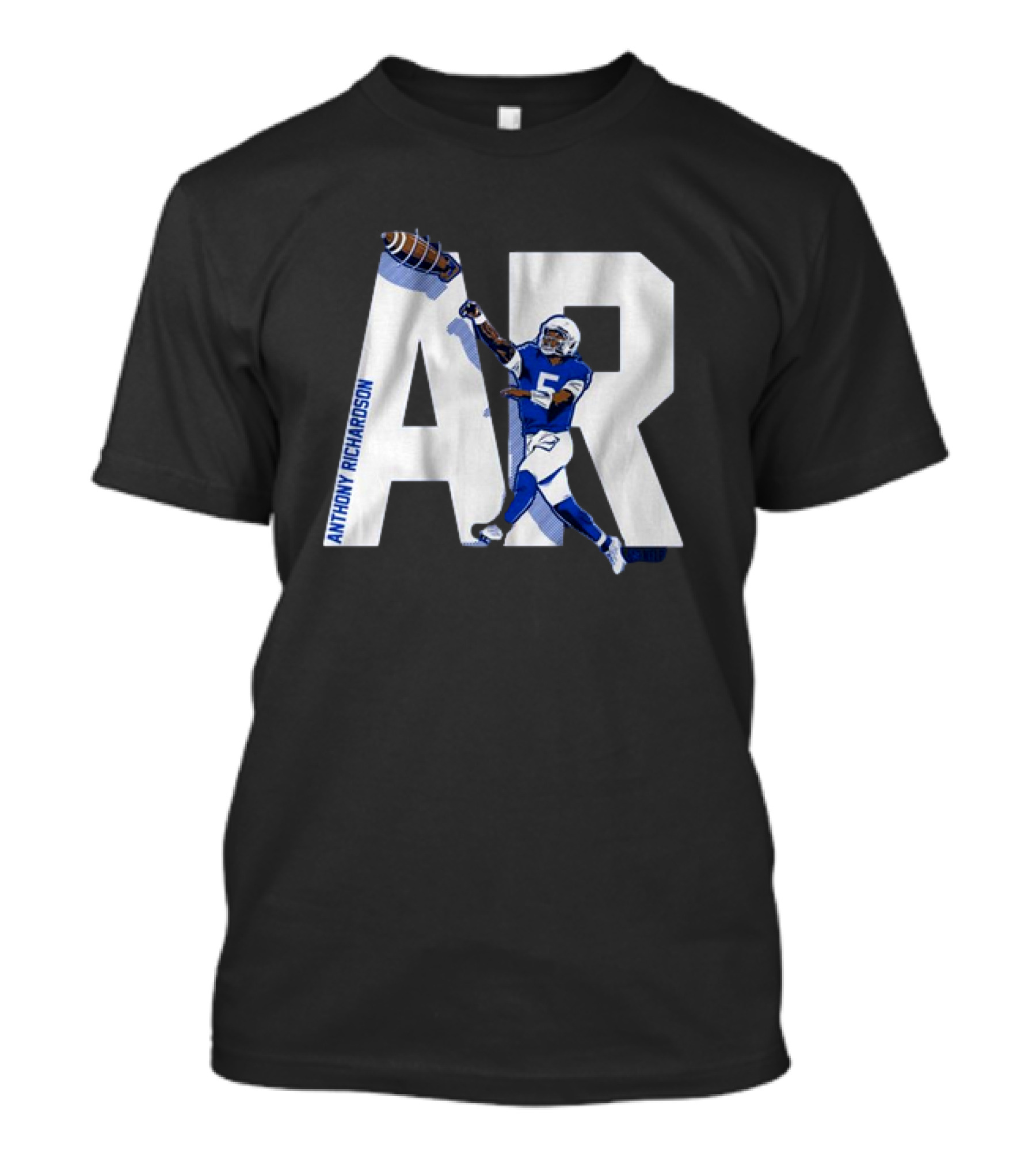 Anthony Richardson AR Football Rocket Arm T-Shirt
