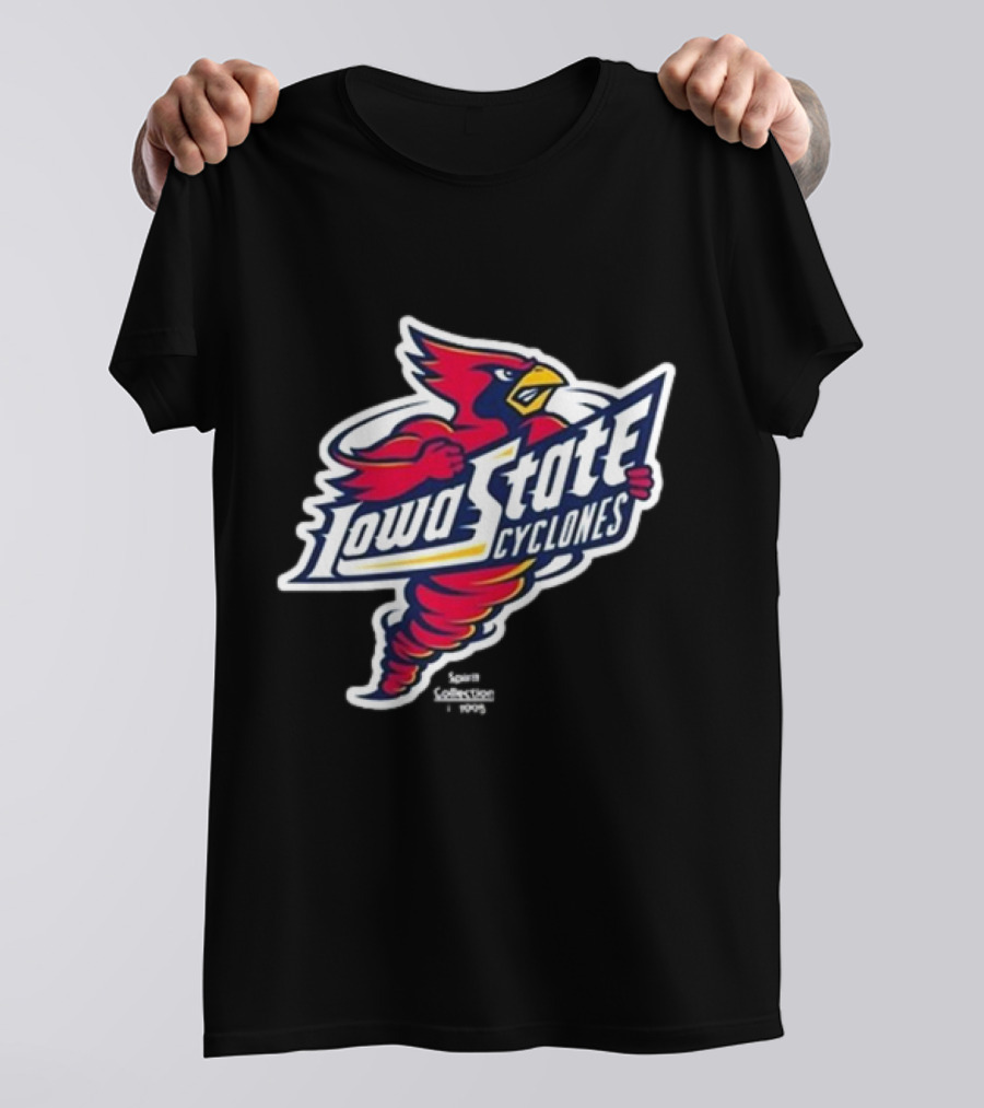 Iowa State Cyclones Tornado Cy Spirit Collection 1995 T-Shirt