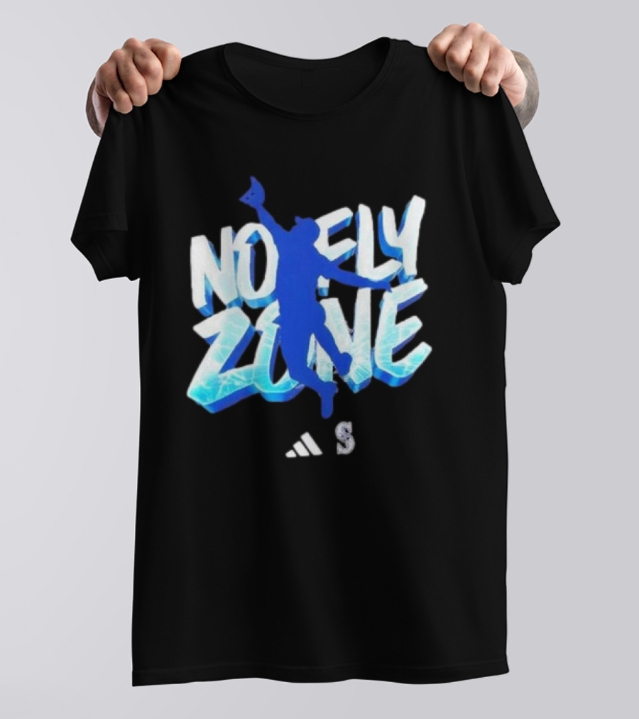 No Fly Zone Julio Rodriguez Mariners Baseball T-Shirt