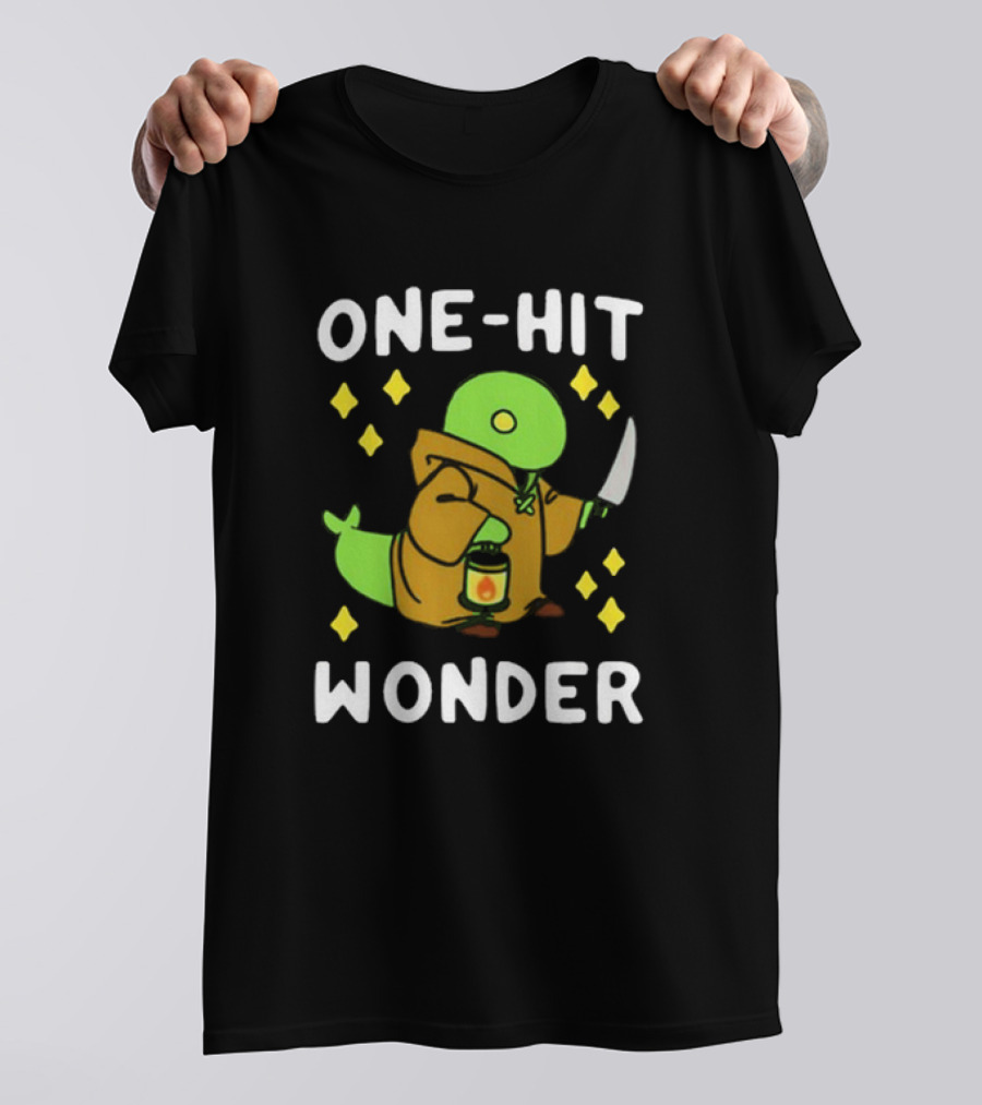 One-Hit Wonder Tonberry Knife Lantern Stars T-Shirt