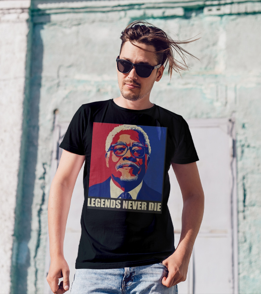 Rest In Peace James Earl Jones Legends Never Die Pioneering Icon Of Film And Stage T-Shirt