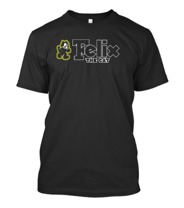 Felix The Cat Retro Style Outline T-Shirt