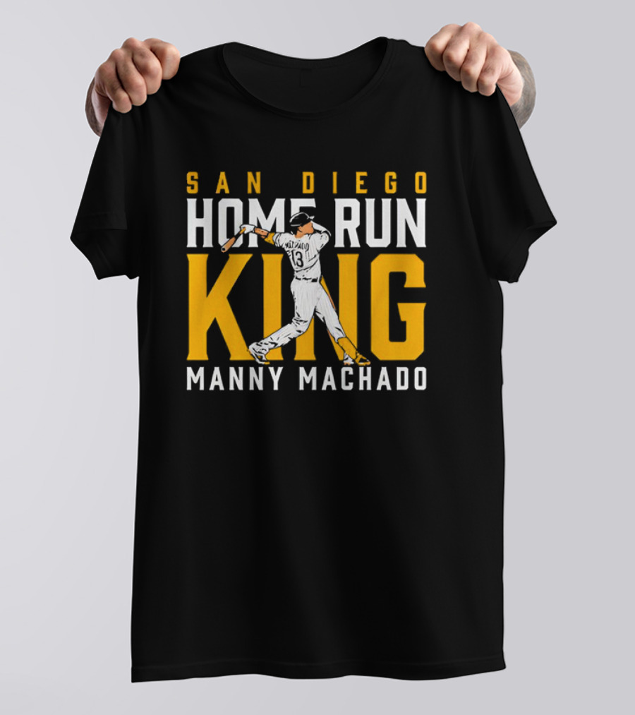San Diego Home Run King Manny Machado Vintage T-Shirt