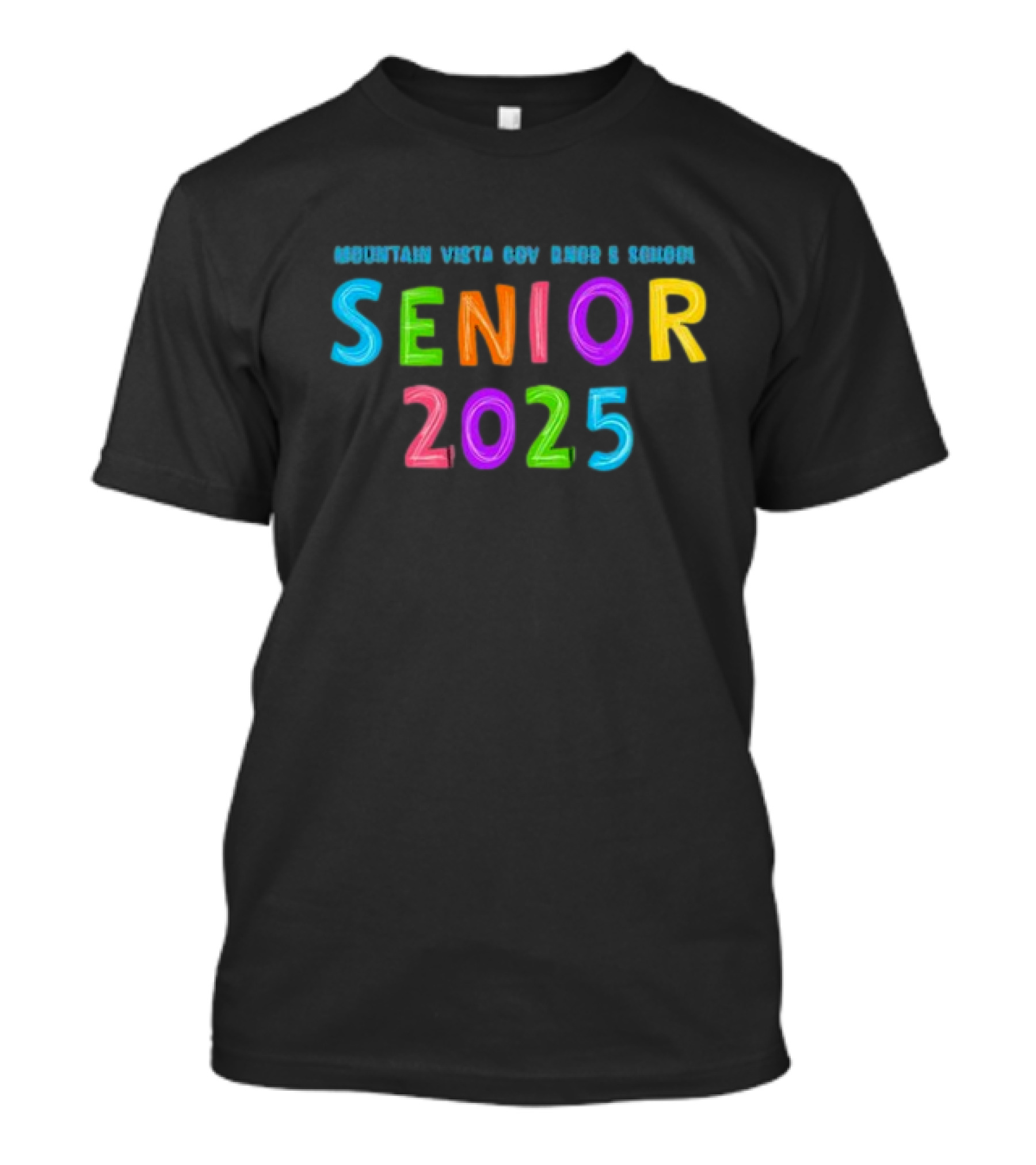 Mountain Vista Governor's School Senior 2025 T-Shirt