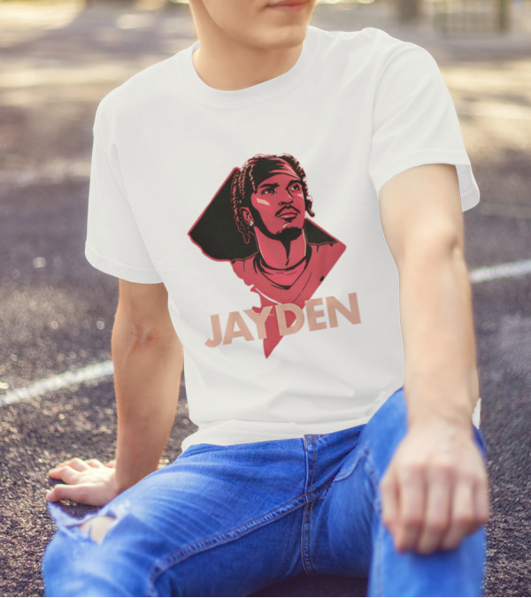 Jayden Daniels Washington Commanders Patriot T-Shirt