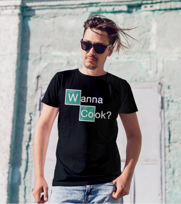 Breaking Bad Elements Style Wanna Cook? T-Shirt
