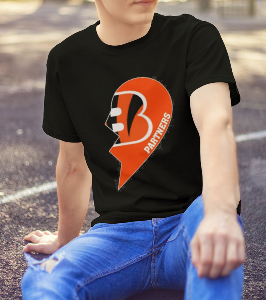Cincinnati Bengals Partners Heart B T-Shirt